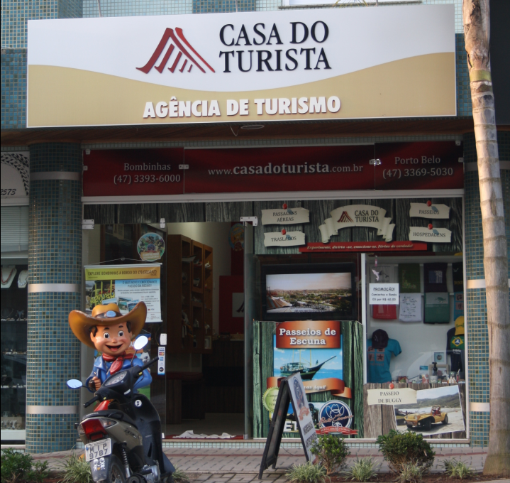 Agência de Turismo em Bombinhas - Casa do Turista - Bombinhas