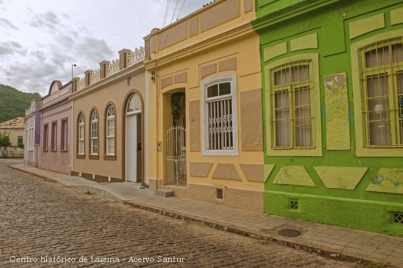 Casarios, Centro Histórico De Laguna - Acervo Santur