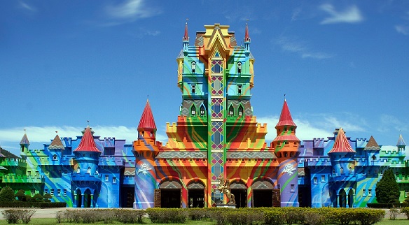 Parque Beto Carrero World - Penha - Santa Catarina - Castelo das Nações - Parque de Diversões