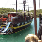 Brasil. Porto Belo. Otra embarcación Pirata buscando pleitos.