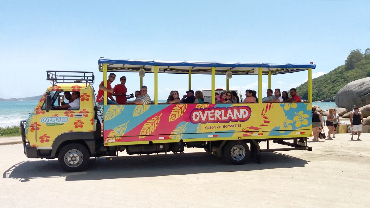 Overland: maneira emocionante e divertida de conhecer Bombinhas