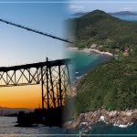 Como chegar de Florianópolis até Bombinhas? Qual é a distancia entre essas cidades?