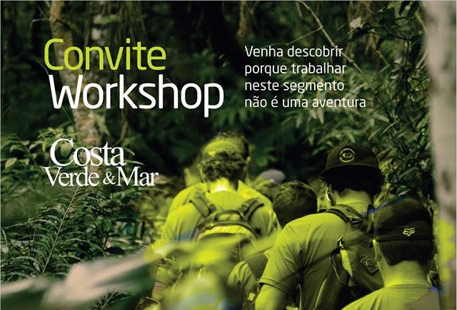 Costa Verde Mar terá workshop de turismo de aventura e ecoturismo