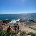 Psicina natural em Bombinhas (Praia da Sepultura)