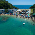 Praia da Sepultura. Snorkeling em Bombinhas