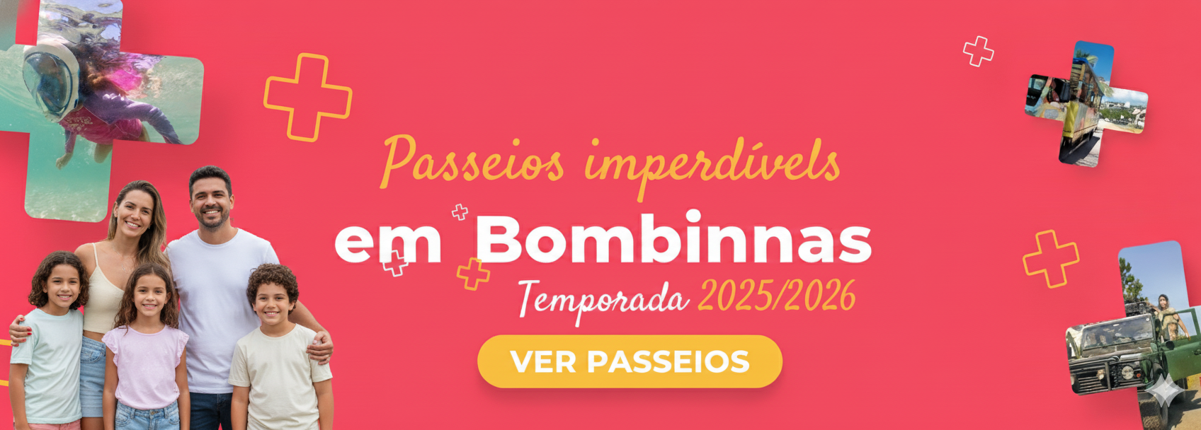 Passeios imperdíveis em Bombinhas - Temporada 2025/2026