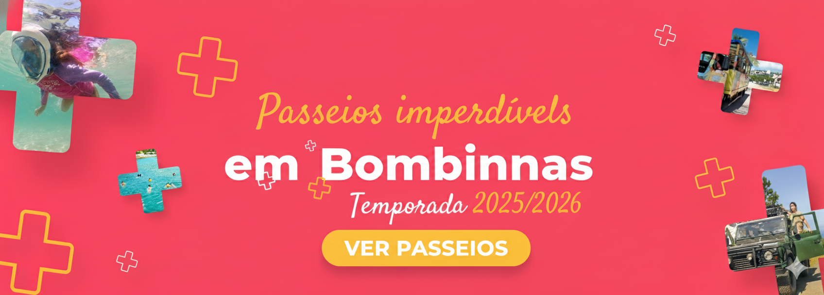 Passeios imperdíveis em Bombinhas - Temporada 2025/2026